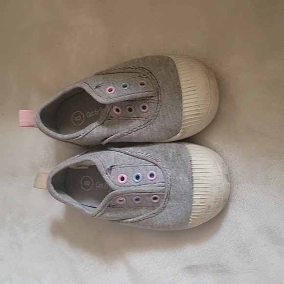 Cat & Jack gray sneaker - Picture 1 of 2